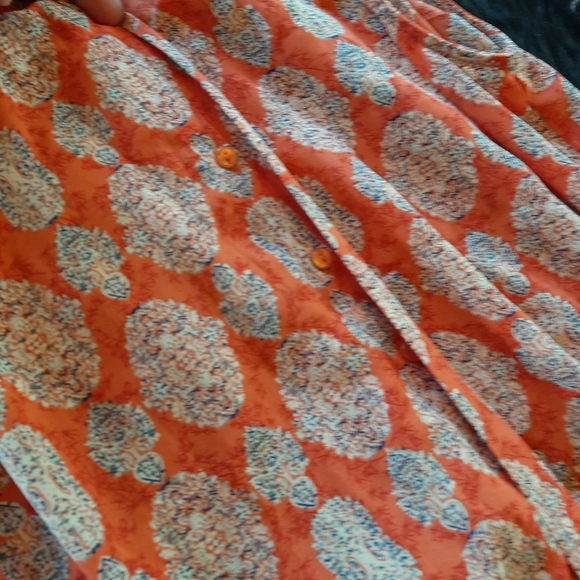 Lila Rose Peachy Pink Sleeveless Dress - Picture 6 of 14